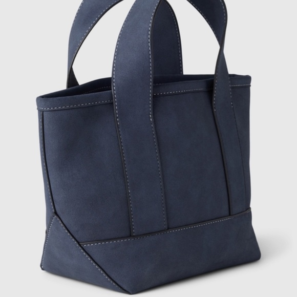 GAP X Doen Mini Vegan Suede Tote Bag - Picture 3 of 4